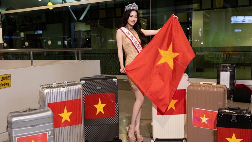 Miss Tourism runner-up Ha Trang heads for The Miss Globe in Albania